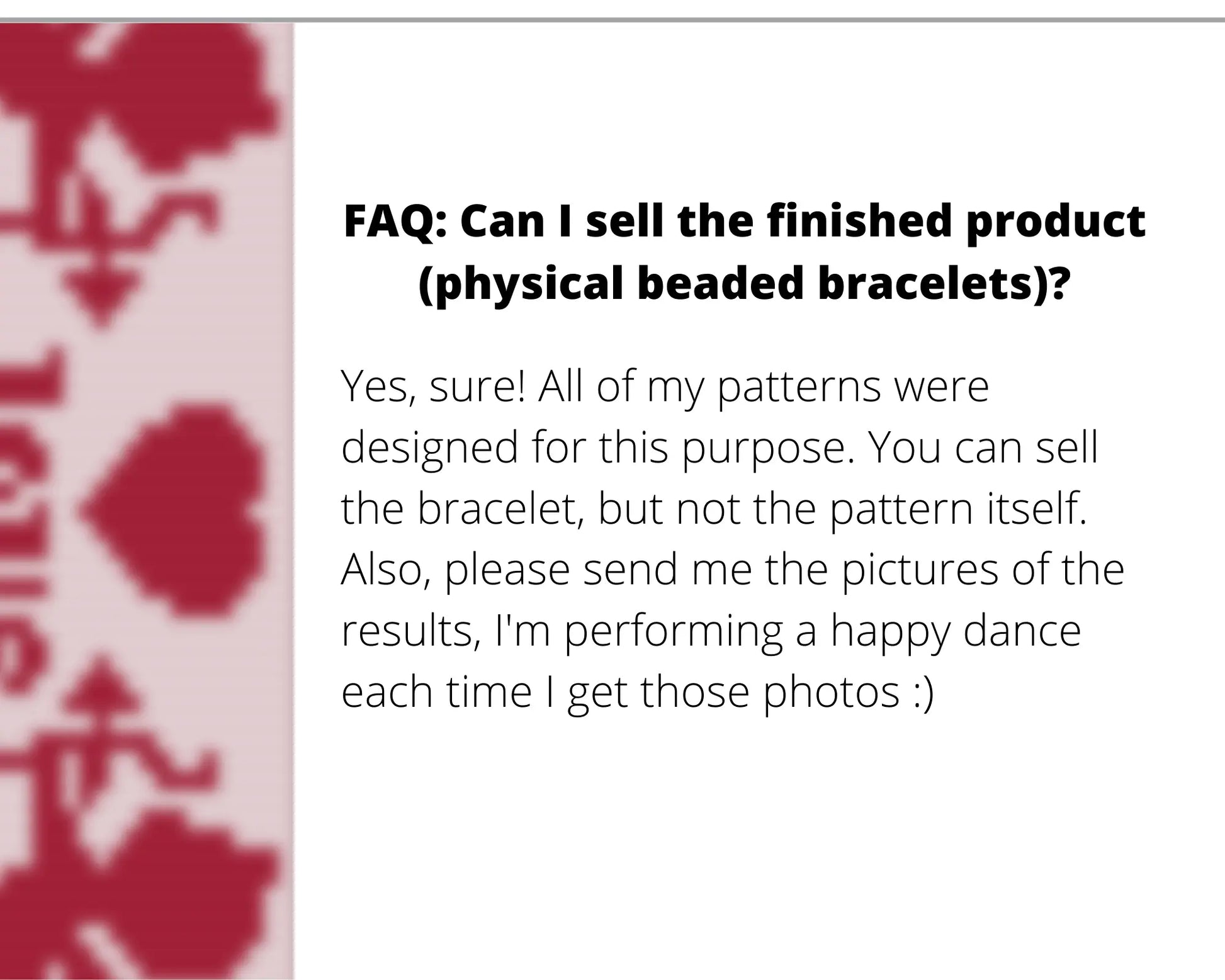 Cupid Loom pattern for beaded bracelet - NikoBeadsUA