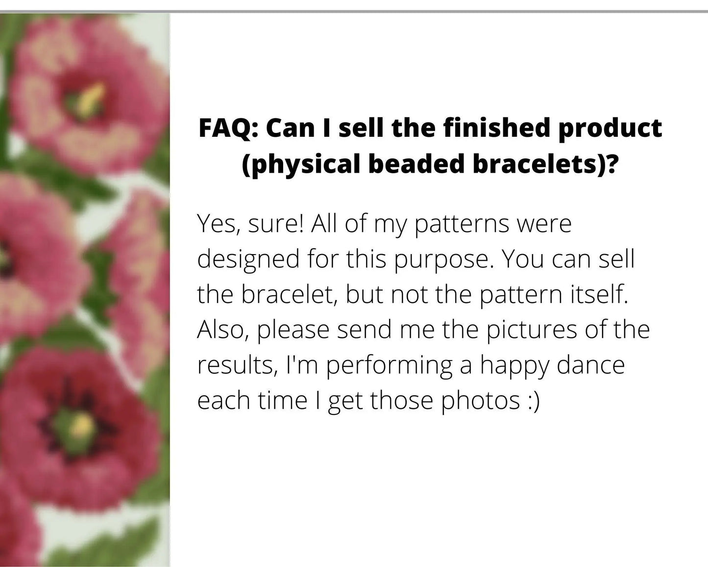 Mallow even peyote pattern for beaded bracelet - NikoBeadsUA