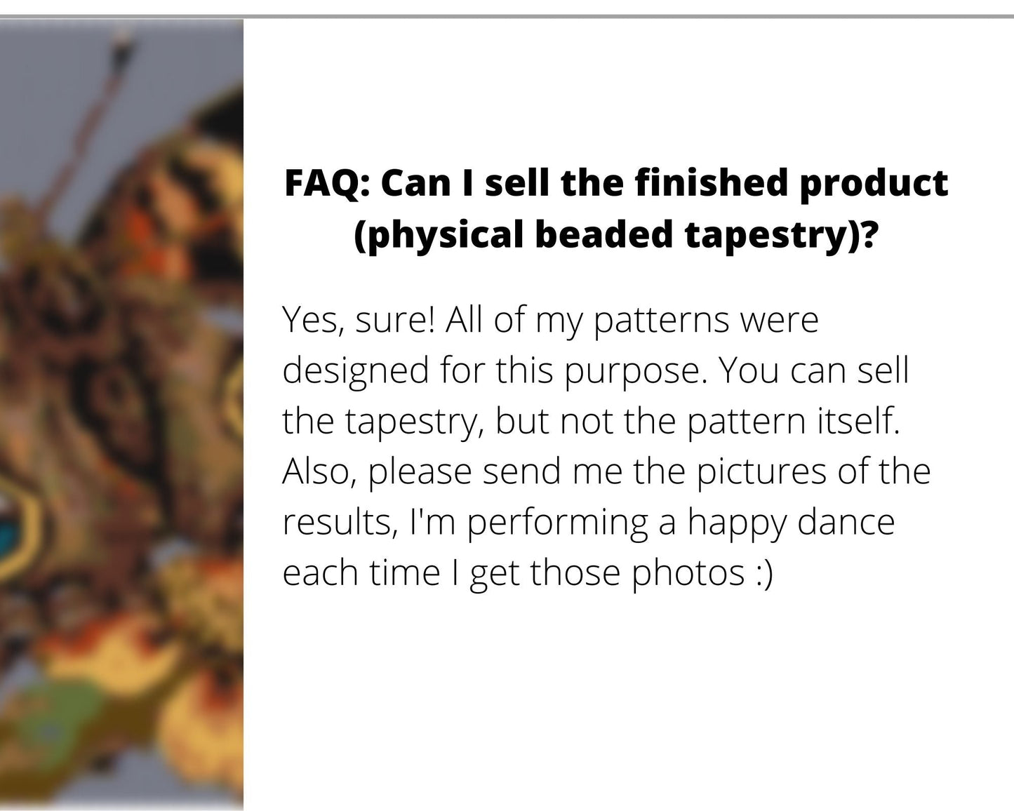 Buckeye Butterfly even peyote and loom patterns for beaded tapestry NikoBeadsUA