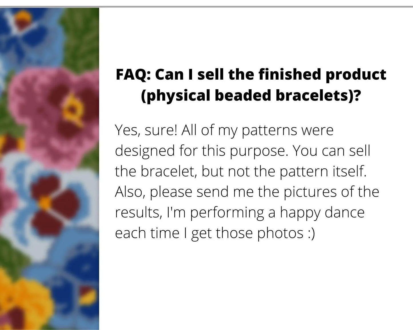 Viola even peyote pattern for beaded bracelet - NikoBeadsUA