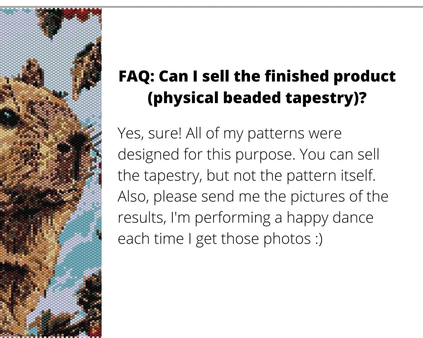 Capybara even peyote and loom patterns for beaded tapestry NikoBeadsUA