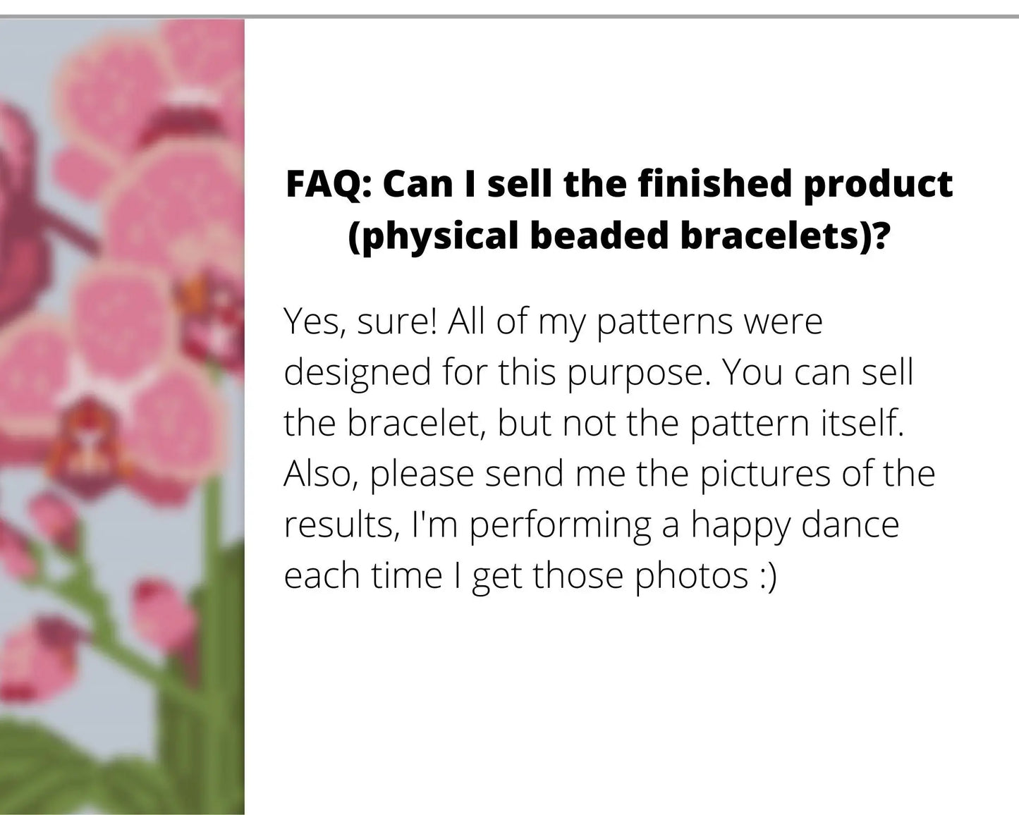 Orchid even peyote pattern for beaded bracelet NikoBeadsUA