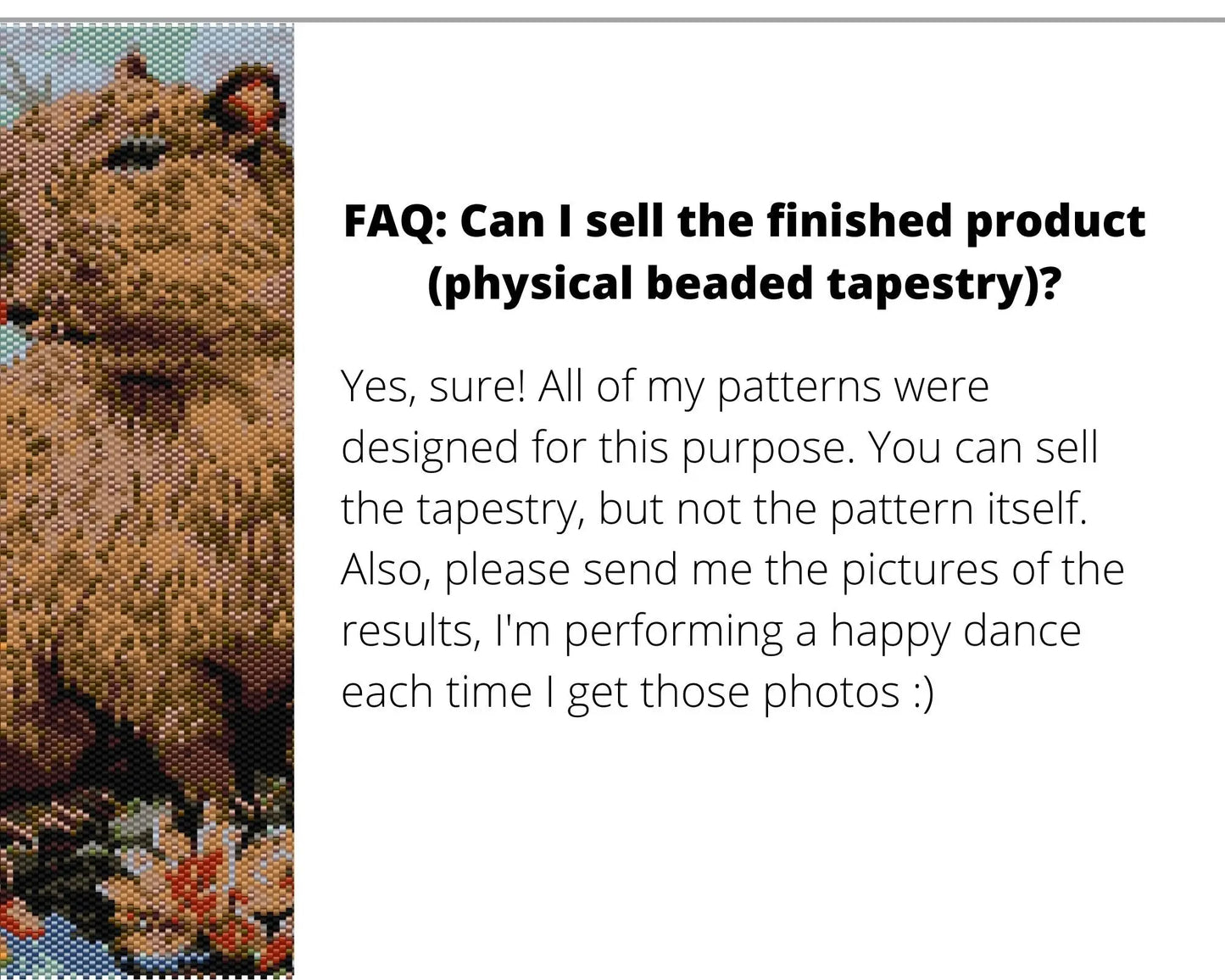 Capybara and Duck even peyote and loom patterns for beaded tapestry NikoBeadsUA