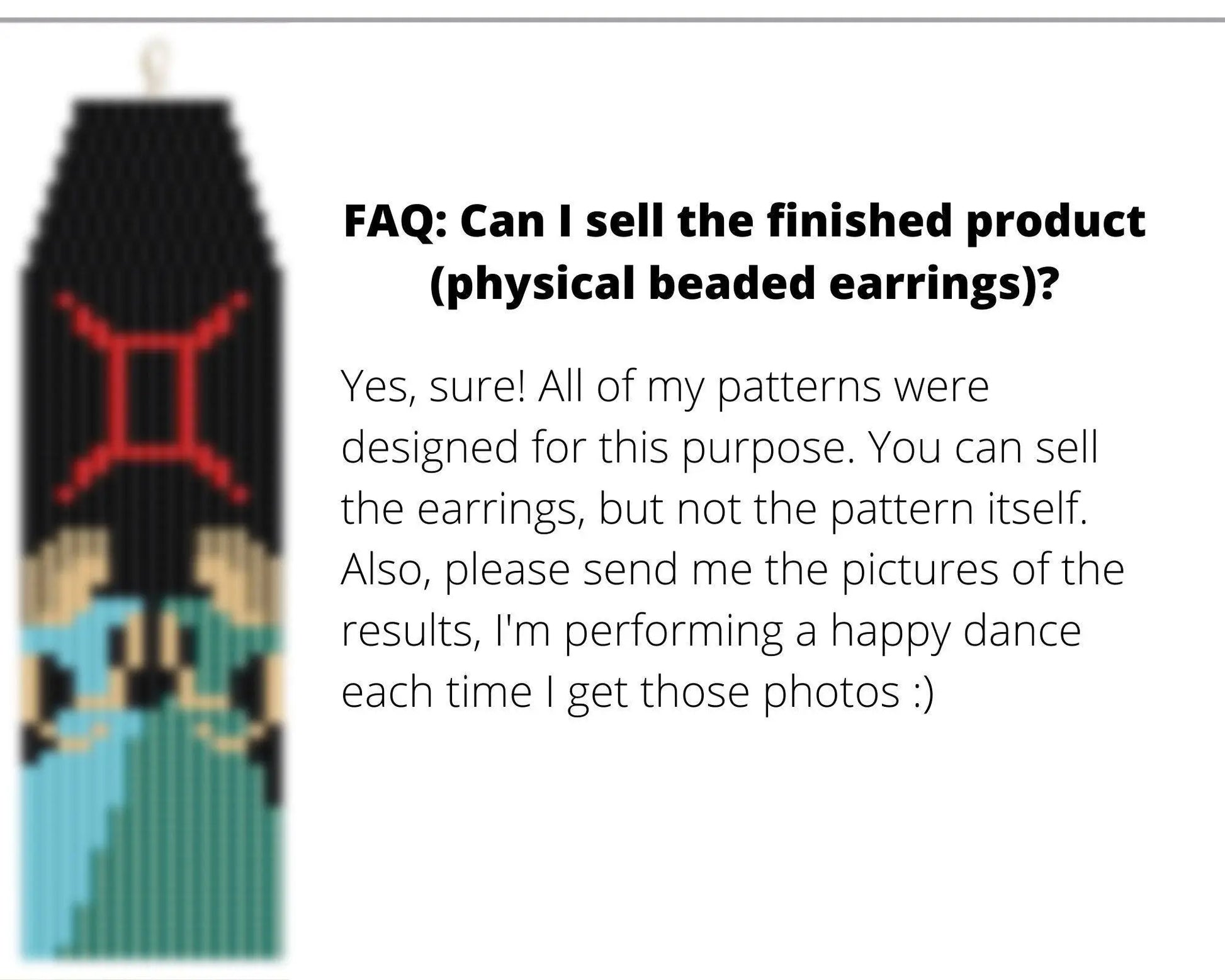 Set of 12 Zodiac Brick Stitch patterns for fringe beaded earrings - NikoBeadsUA