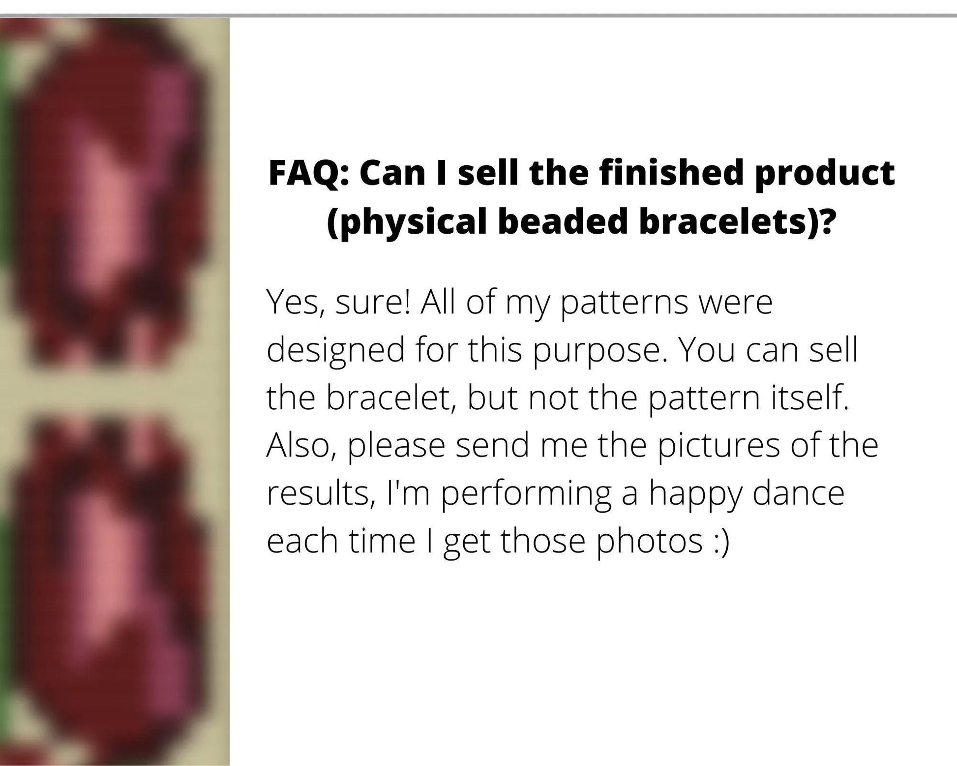 Purple Tulips Loom pattern for beaded bracelet - NikoBeadsUA