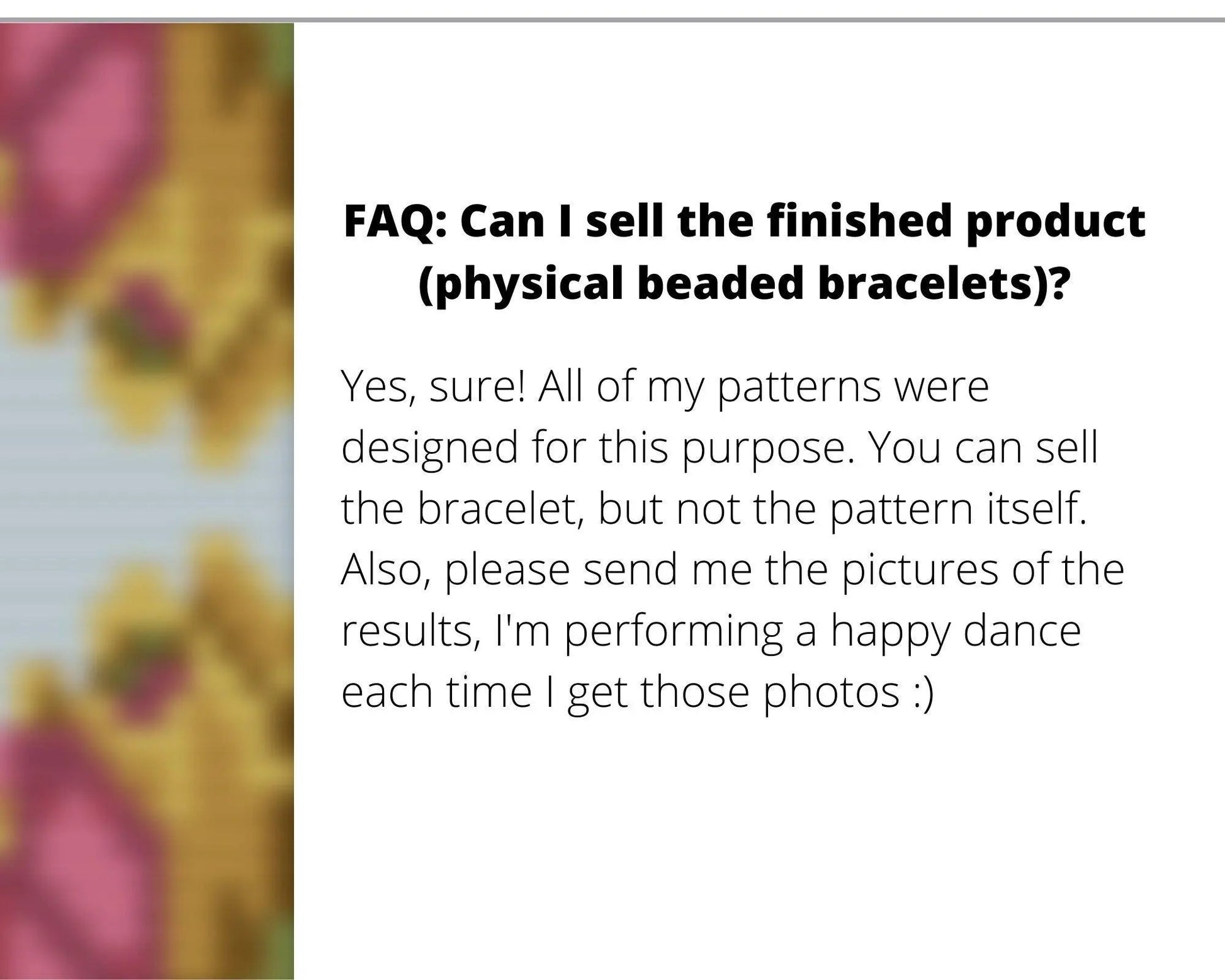 Tulips Loom pattern for beaded bracelet - NikoBeadsUA