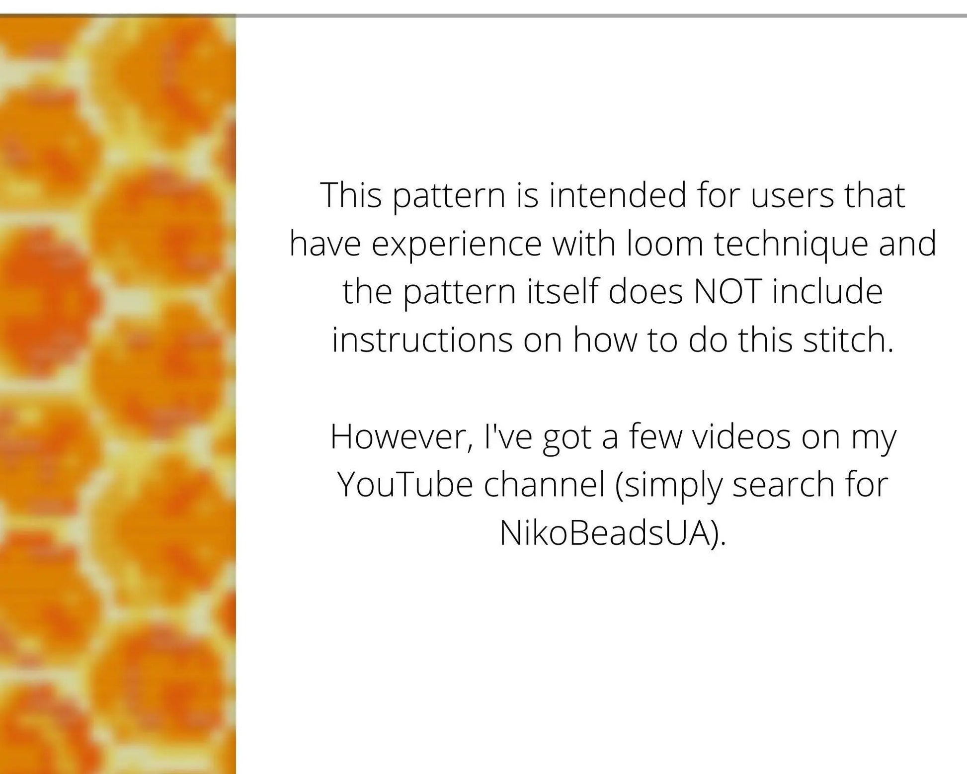 Honeycomb Loom pattern for beaded bracelet - NikoBeadsUA