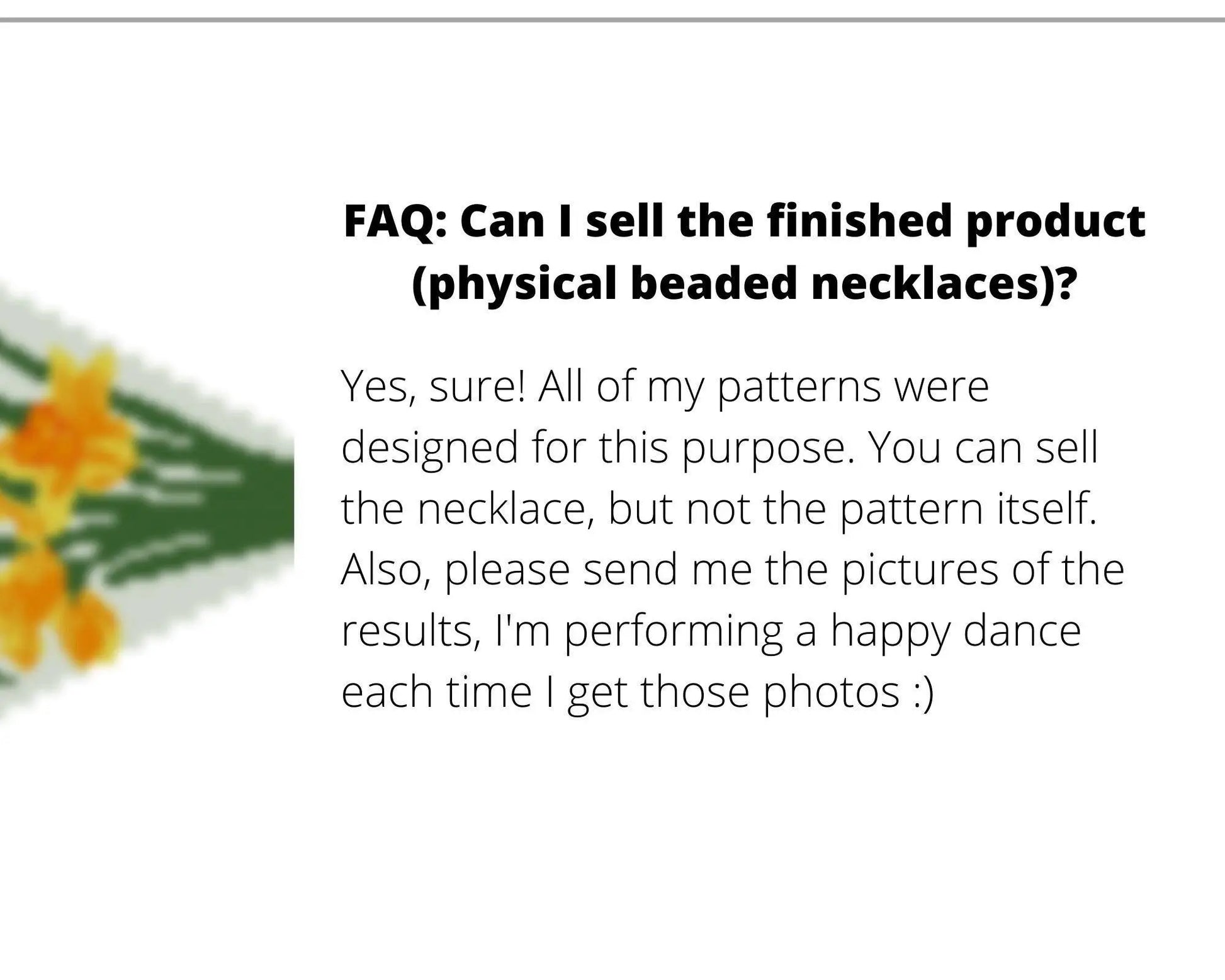 Narcissus Beaded Loom Fringe Necklace Pattern - DIY Boho Jewelry - NikoBeadsUA