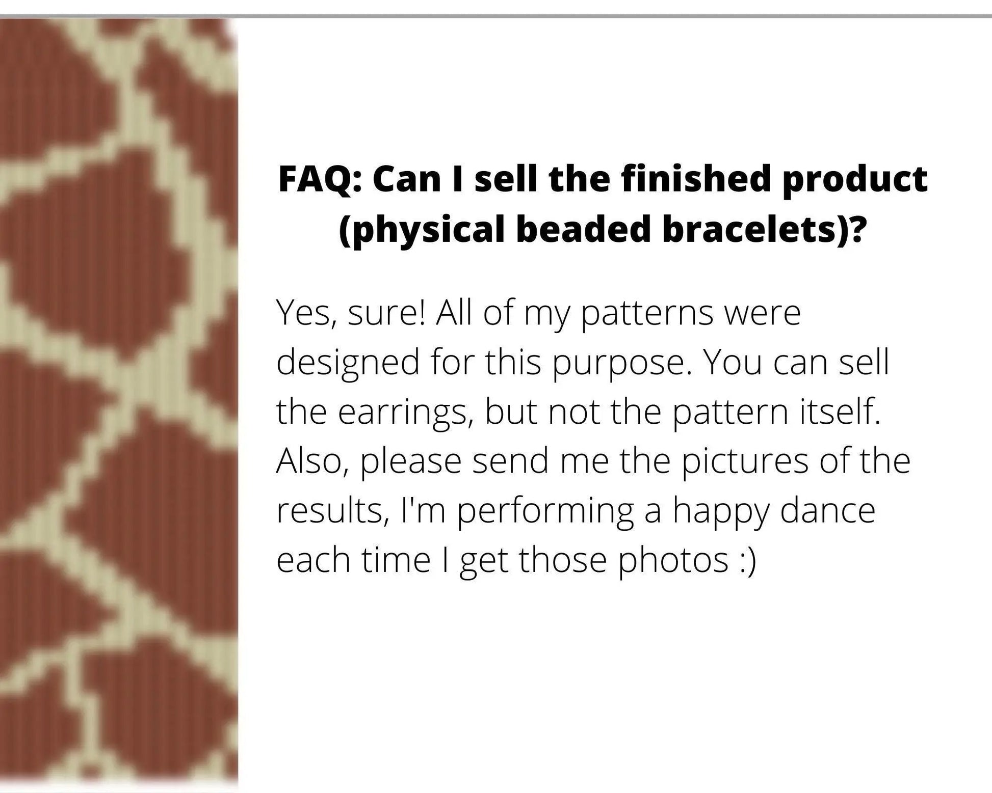 Set of 5 Animal Print Loom Bracelets patterns for Miyuki Delica - NikoBeadsUA