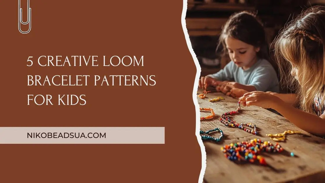 5 Creative Loom Bracelet Patterns for Kids