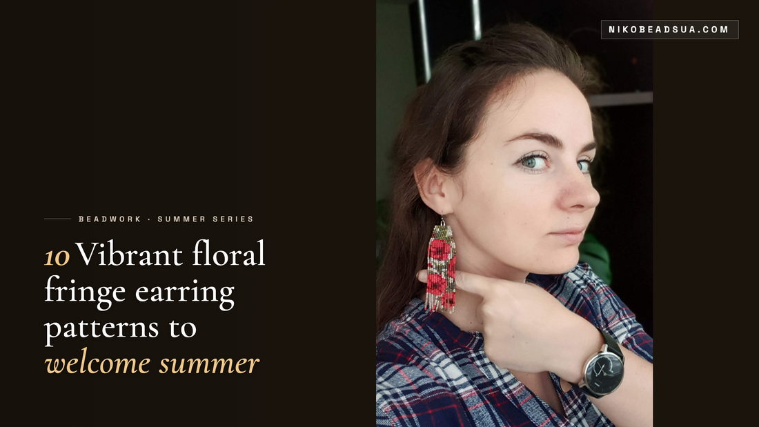 10 Vibrant Floral Fringe Earring Patterns to Welcome Summer