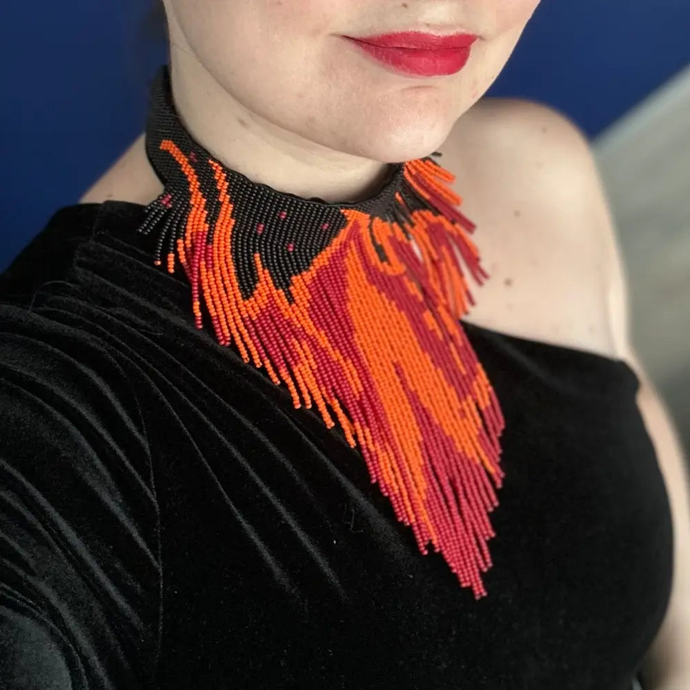 Loom-Necklace-Patterns NikoBeadsUA