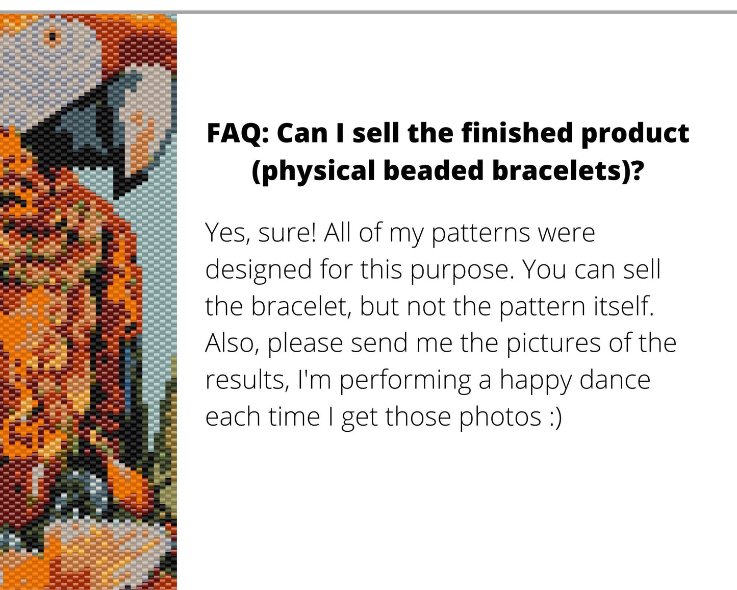 Ara Parrot even peyote and loom patterns for beaded bracelet or bookmark NikoBeadsUA