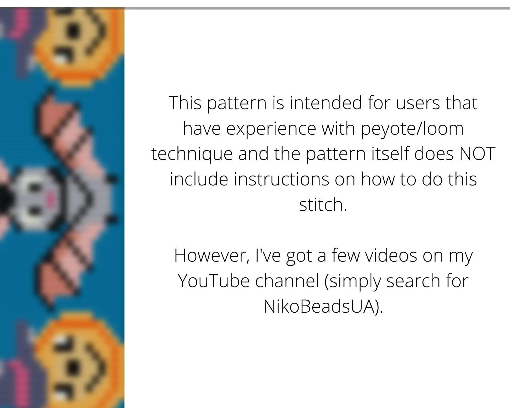 Halloween Bat & Pumpkin peyote and loom patterns for beaded bracelet NikoBeadsUA