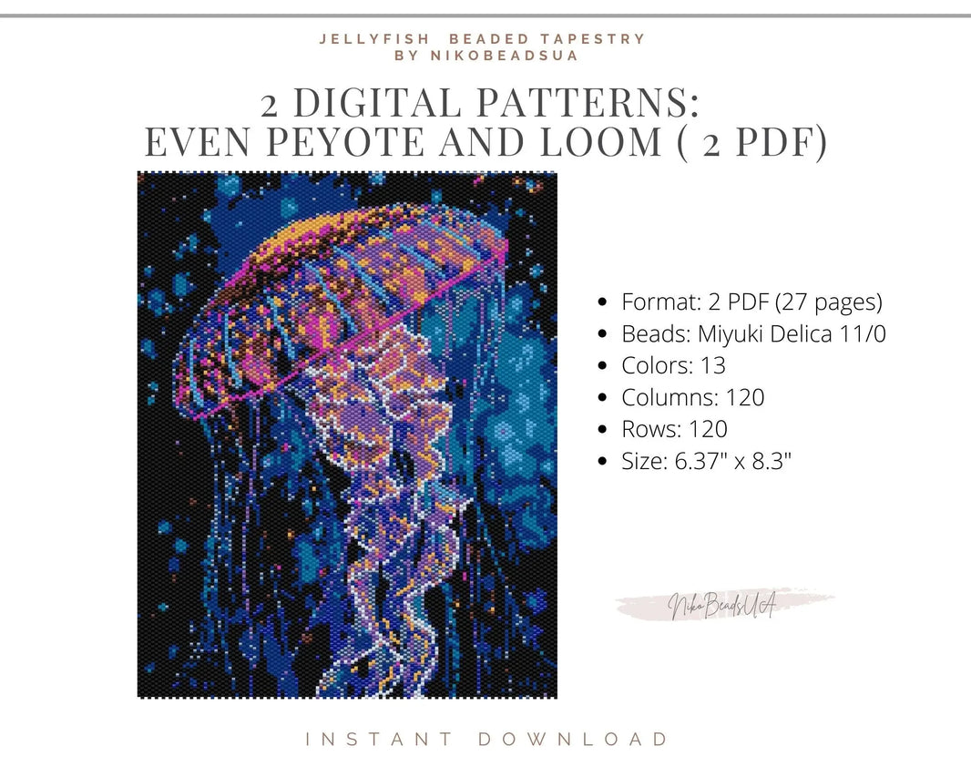 Beaded Tapestry: Peyote Patterns for Large Projects